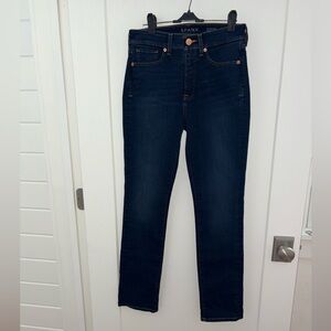 Spanx high rise 5-pocket straight leg jeans sz 27 NWOT FD6215